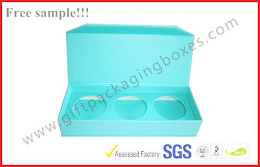 Durable Rectangle Apparel Gift Boxes , Pantone / Metallic Color Printed Magnet Package