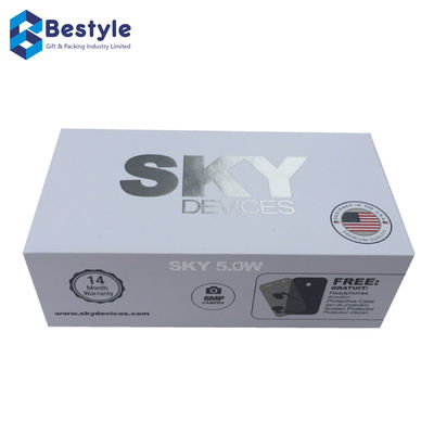 Magnetic Electronic Products Packaging Box With Hot Stamping