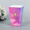 Customized Popcorn Box Square Snack Fast Food Package Popcorn Popcorn chicken Packaging Carton