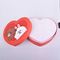 Heart shaped Romantic Lovely Valentine's Day Series Paper Gift Box Customized Jewelry Necklace Transfer Beads Packaging