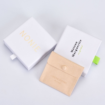 Jewelry Bracelet Drawer Box Necklace Earring Packing Pull Out Paper Box