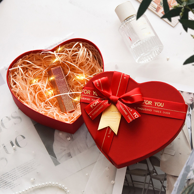 Heart shaped gift box Love gift box Women's Day gift box customization