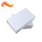 Luxury Magnetic White Color Gift Packaging Boxes With Hot Stamping Pattern