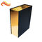 Bookshape Black Color Decorative Cardboard Gift Boxes Paper Material 1000g Greyboard